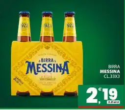 Eurospar Birra MESSINA offerta