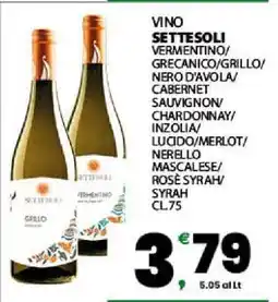 Eurospar VINO SETTESOLI offerta