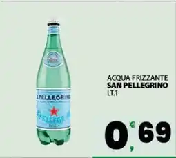 Eurospar ACQUA FRIZZANTE SAN PELLEGRINO offerta