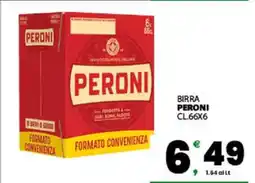 Eurospar Birra Peroni offerta