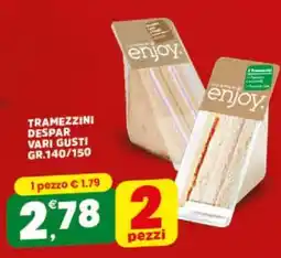 Eurospar TRAMEZZINI DESPAR offerta