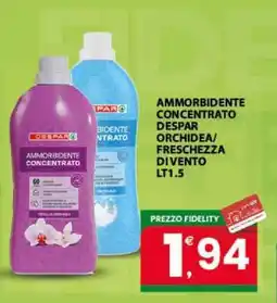 Eurospar AMMORBIDENTE CONCENTRATO DESPAR ORCHIDEA/FRESCHEZZA DI VENTO LT1.5 offerta