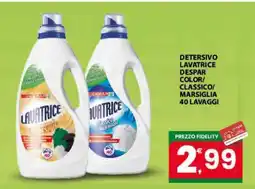 Eurospar DETERSIVO LAVATRICE DESPAR offerta