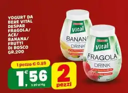Eurospar YOGURT DA BERE VITAL DESPAR offerta