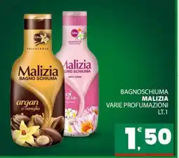 Eurospar Bagnoschiuma Malizia offerta
