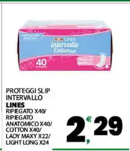 Eurospar Proteggi Slip Intervallo offerta