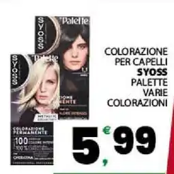 Eurospar Syoss Palette offerta