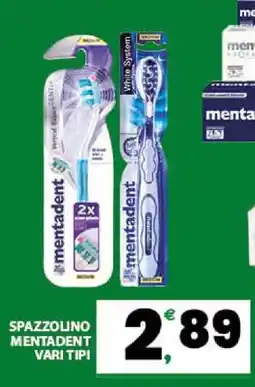 Eurospar Spazzolino Mentadent offerta