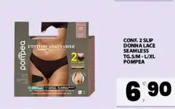 Eurospar CONF. 2 SLIP DONNA LACE SEAMLESS offerta