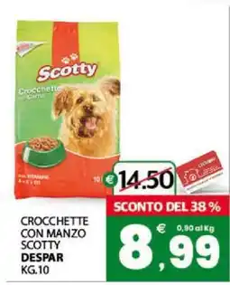 Eurospar CROCCHETTE CON MANZO SCOTTY offerta