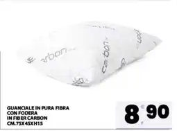 Eurospar GUANCIALE IN PURA FIBRA CON FODERA offerta