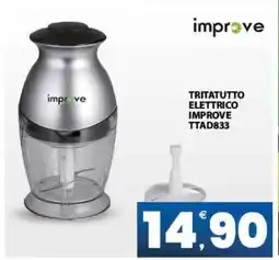 Eurospar TRITATUTTO ELETTRICO IMPROVE TTAD833 offerta