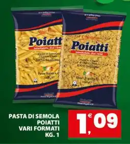 Eurospar PASTA DI SEMOLA POIATTI offerta