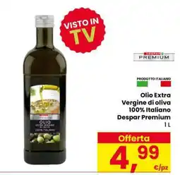 Eurospar Olio Extra Vergine di oliva 100% Italiano Despar Premium offerta