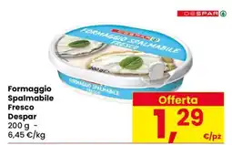 Eurospar Formaggio Spalmabile Fresco offerta