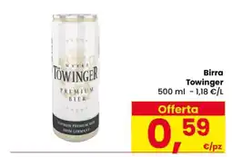 Eurospar BIRRA TOWINGER offerta