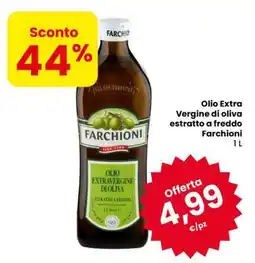 Eurospar Olio Extra Vergine di oliva estratto a freddo Farchioni offerta