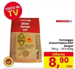 Eurospar Formaggio Grana Padano DOP offerta