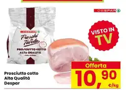 Eurospar PROSCIUTTO COTTO ALTA QUALITÀ DESPAR offerta