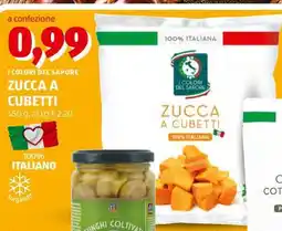 ALDI Zucca a cubetti offerta