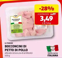 ALDI Bocconcini di petto di pollo offerta