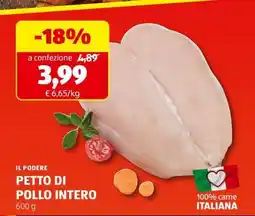 ALDI Petto Di Pollo Intero offerta