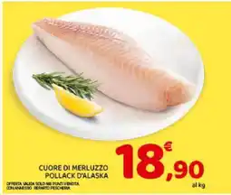 Conad CUORE DI MERLUZZO POLLACK D'ALASKA offerta
