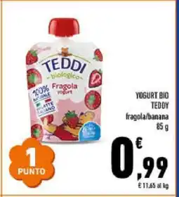 Conad YOGURT BIO TEDDY offerta