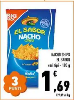Conad Nacho Chips El Sabor offerta