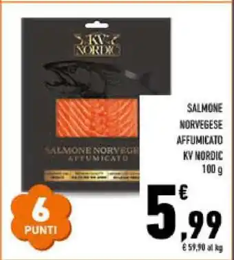 Salmone Norvegese Affumicato KV Nordic
