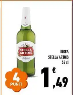Conad BIRRA STELLA ARTOIS 66 cl offerta