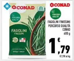 Conad FAGIOLINI FINISSIMI PERCORSO QUALITÀ CONAD offerta