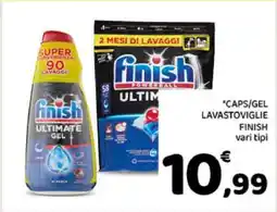 Conad FINISH CAPS/GEL LAVASTOVIGLIE offerta