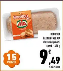 Conad BON ROLL GLUTEN FREE AIA offerta