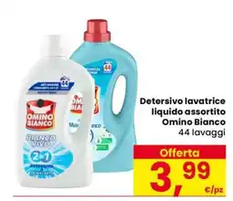 Eurospar Detersivo lavatrice liquido assortito Omino Bianco offerta