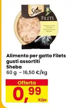 Eurospar Alimento per gatto Filets gusti assortiti offerta
