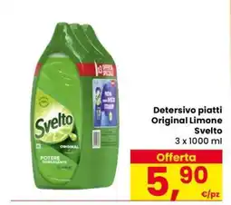 Eurospar Detersivo piatti Original Limone Svelto offerta