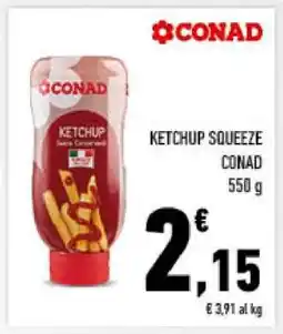 Conad KETCHUP SQUEEZE CONAD offerta