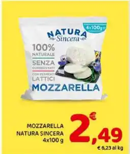 Conad MOZZARELLA NATURA SINCERA offerta