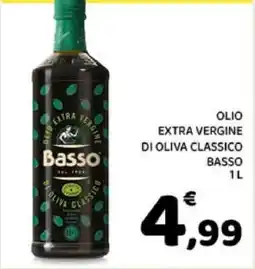 Conad OLIO EXTRA VERGINE DI OLIVA CLASSICO BASSO offerta