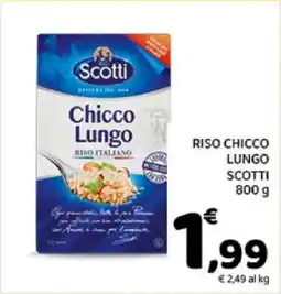 Conad Riso chicco lungo Scotti offerta