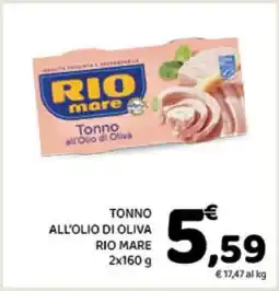 Conad Tonno all’Olio di Oliva Rio Mare offerta