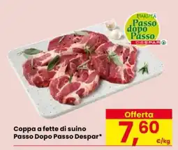 Eurospar Coppa a fette di suino offerta