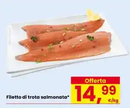 Eurospar FILETTO DI TROTA SALMONATA offerta