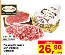 Eurospar Prosciutto Crudo Don Camillo Gardani offerta