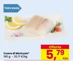 Eurospar CUORE DI MERLUZZO offerta
