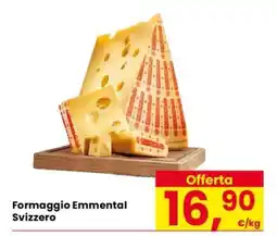Eurospar Formaggio Emmental Svizzero offerta