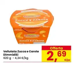 Eurospar Vellutata Zucca e Carote DimmidiSì offerta