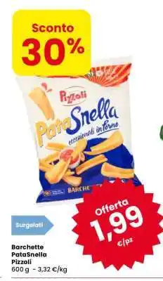 Eurospar Barchette Patasnella Pizzoli offerta