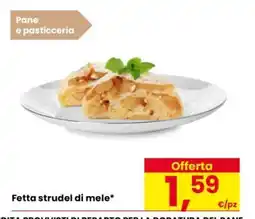 Eurospar Fetta strudel di mele offerta